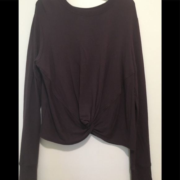 Athleta Twist Front Coaster Cropped Sweatshirt ?. - Picture 14 of 16